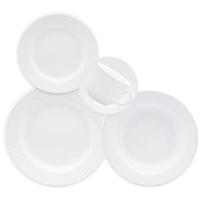 Aparelho De Jantar 30 Peças Canelé Branco Oxford