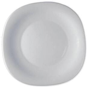 Prato Sobremesa De Vidro Parma Bormioli Branco 20cm