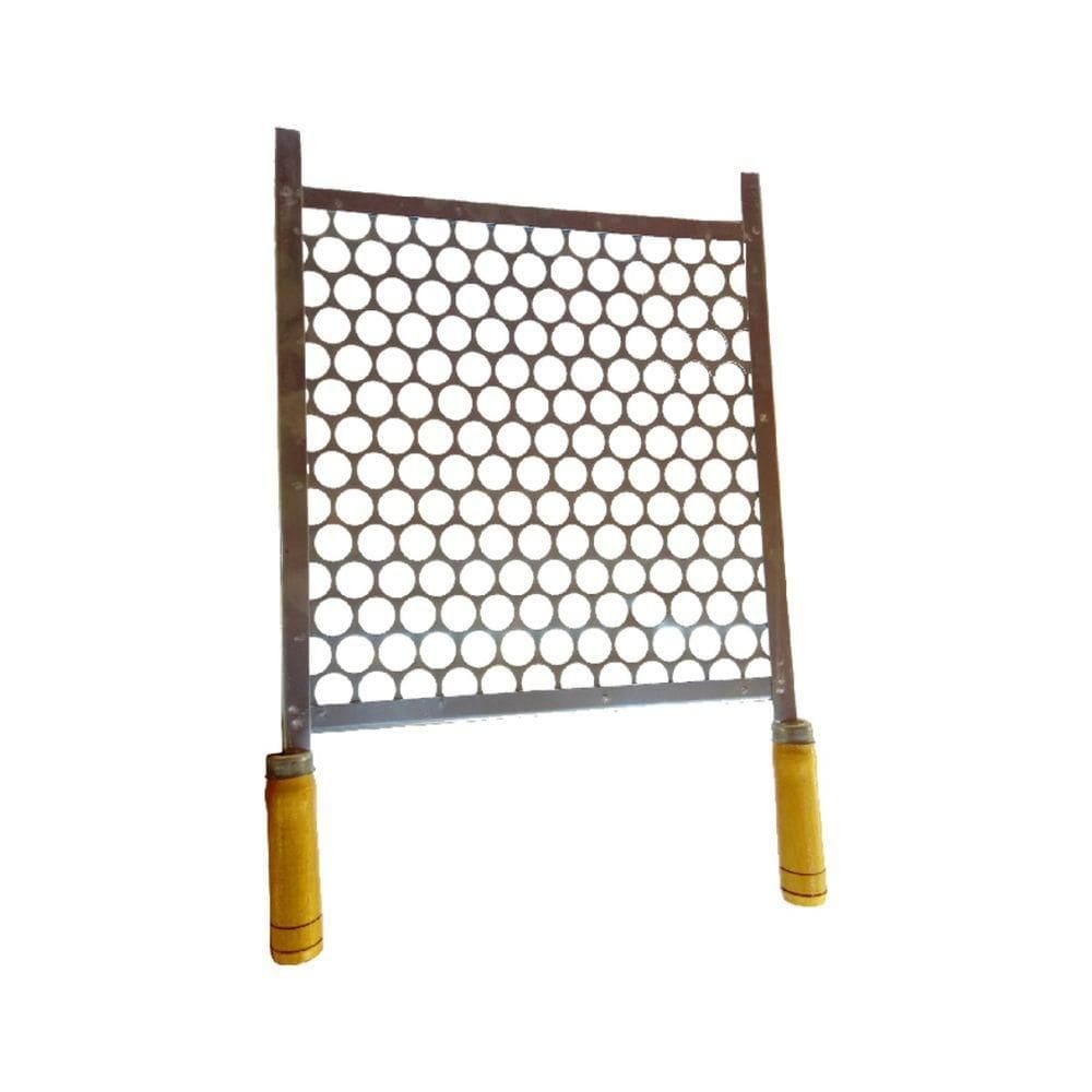 Grelha Galvanizada Tela Moeda Para Churrasqueira 50x40cm