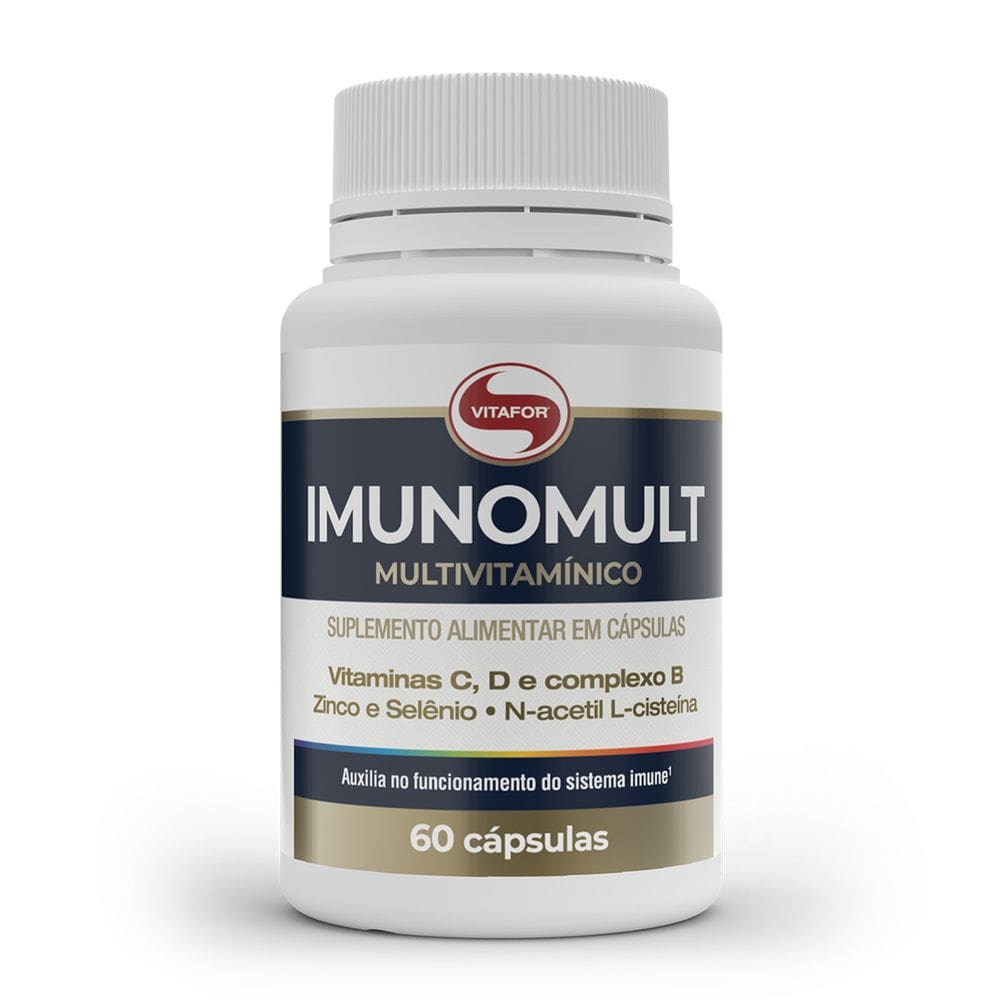 Imunomult Multivitamínico (60 Caps)  Vitafor