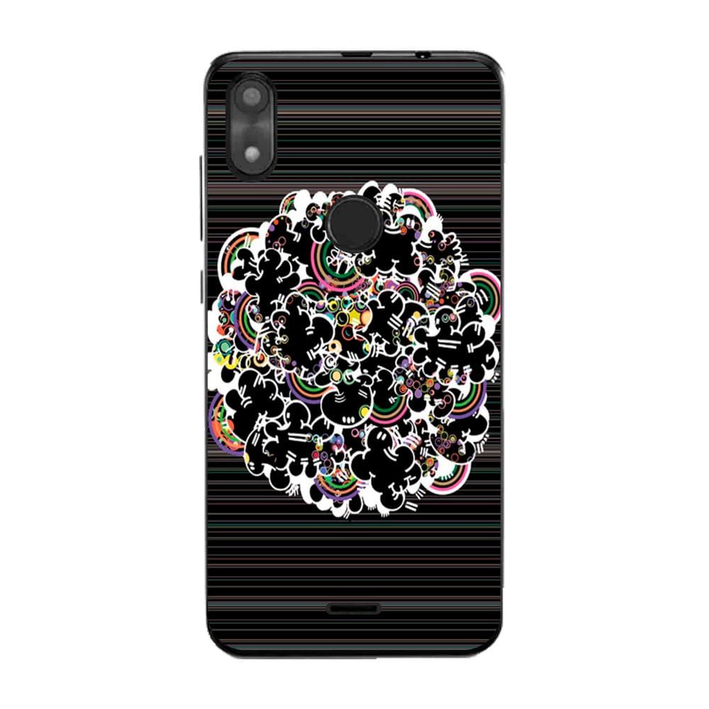 Capa Adesivo Skin110 Verso Para Multilaser F Pro (P9118)