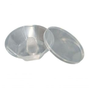 Forma Mini Pudim Forno Microondas C/300 Unidades 120Ml