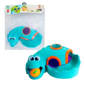 Brinquedo Infantil Túnel de Jacaré com Bolinha INMETRO