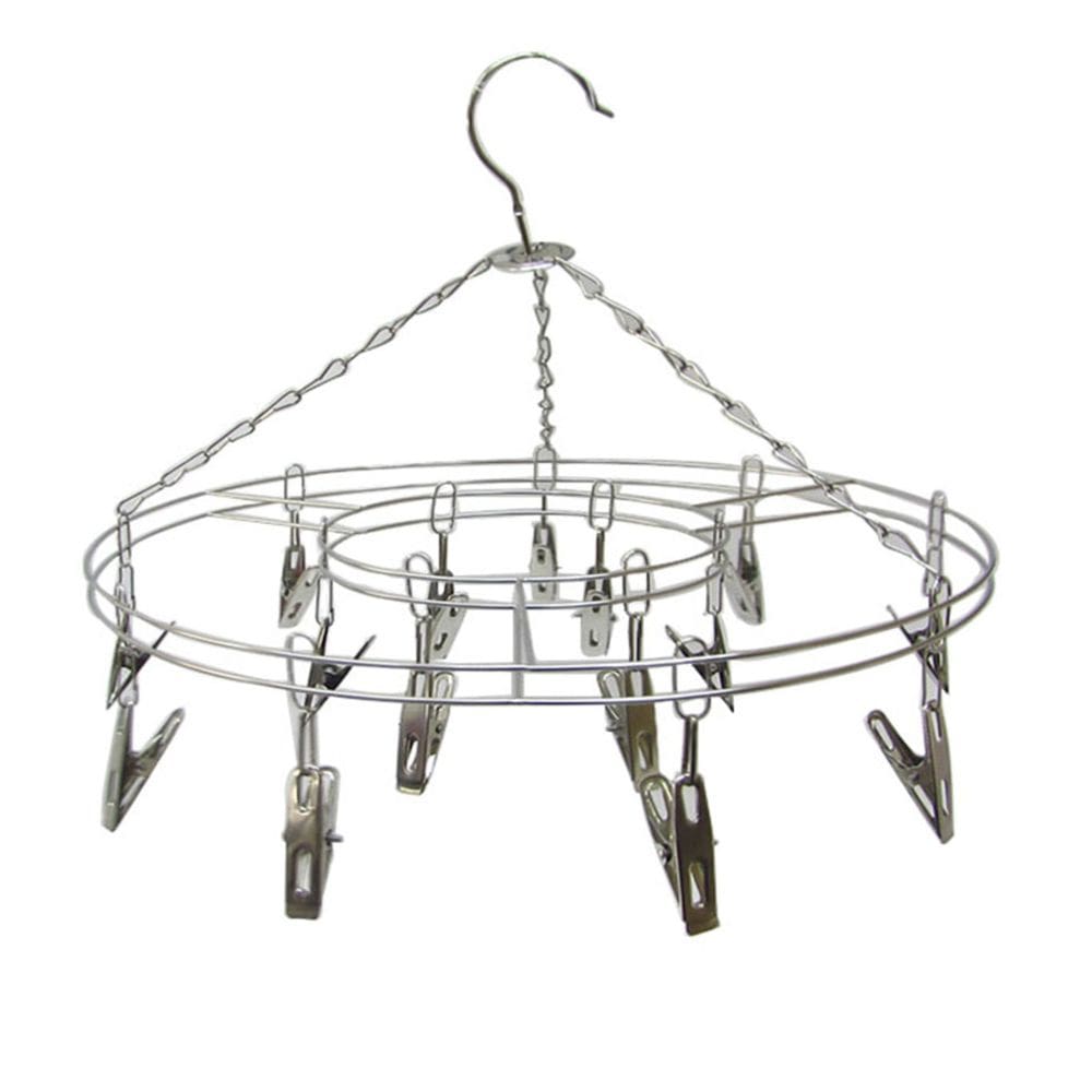 Varal de Metal Com 16 Prendedores Em Metal 32 Cm de Pendurar