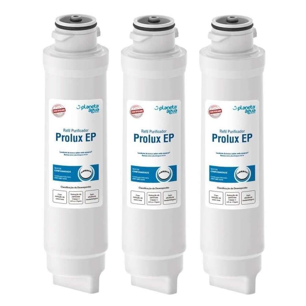 Kit 3 Refil Filtro Purificador Pappca20 Electrolux Pe11b