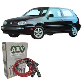Jogo de Cabo De Ignição ARV Vw Golf GT GLX 2.0 95