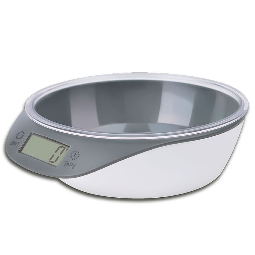 Balança Digital De Cozinha C/ Tigela Pesa De 1gr Até 5kg
