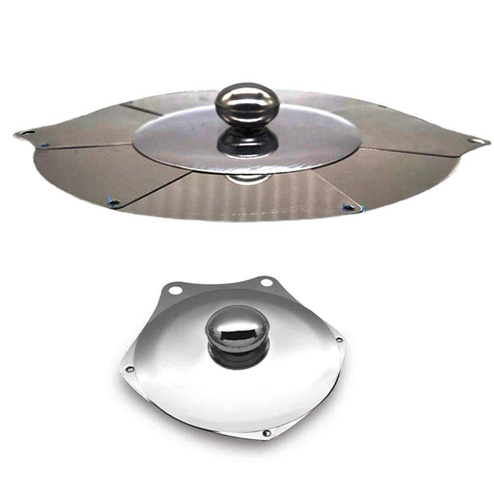 Tampa Panela Retratil Ajustavel Universal Frigideira Inox