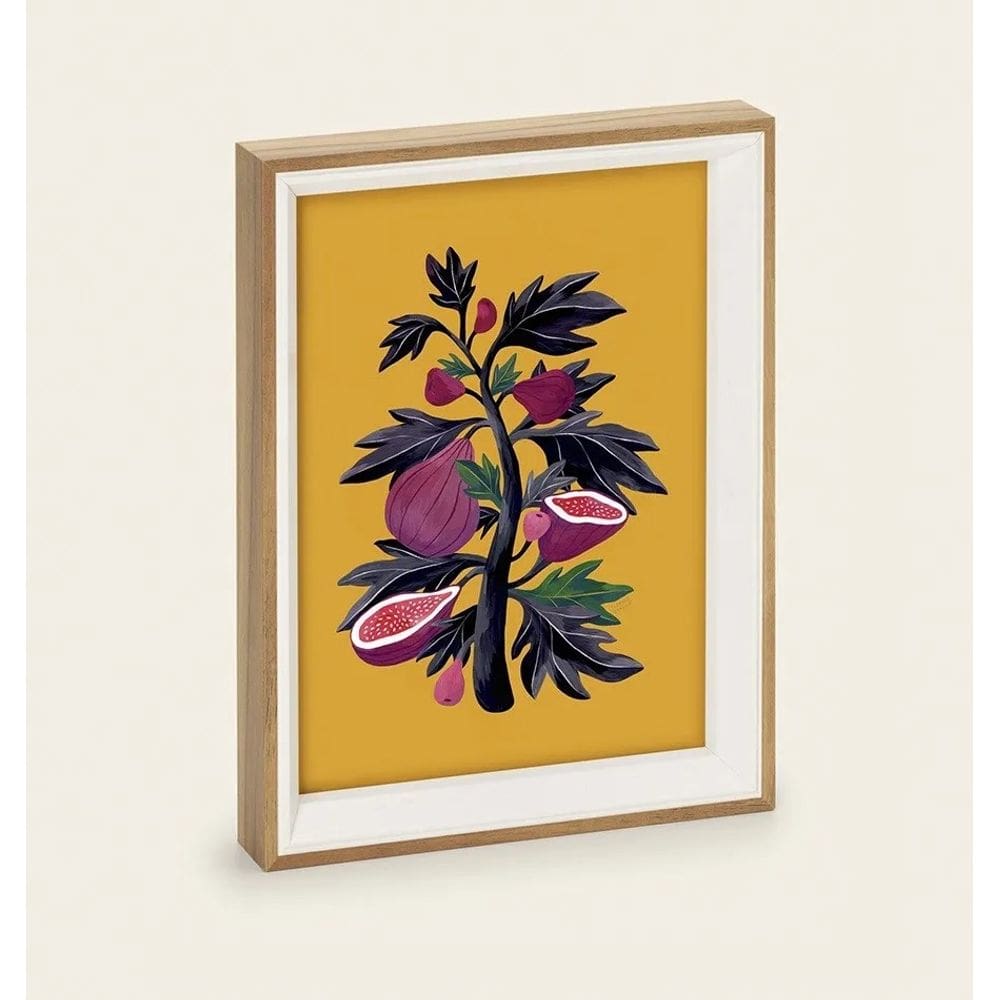 Porta-Retratos Em Mdf Detalhe Branco - 10X15