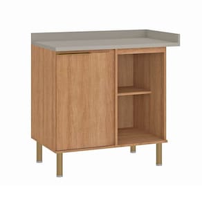 balcão de cozinha com tampo deseo 1 pt  e