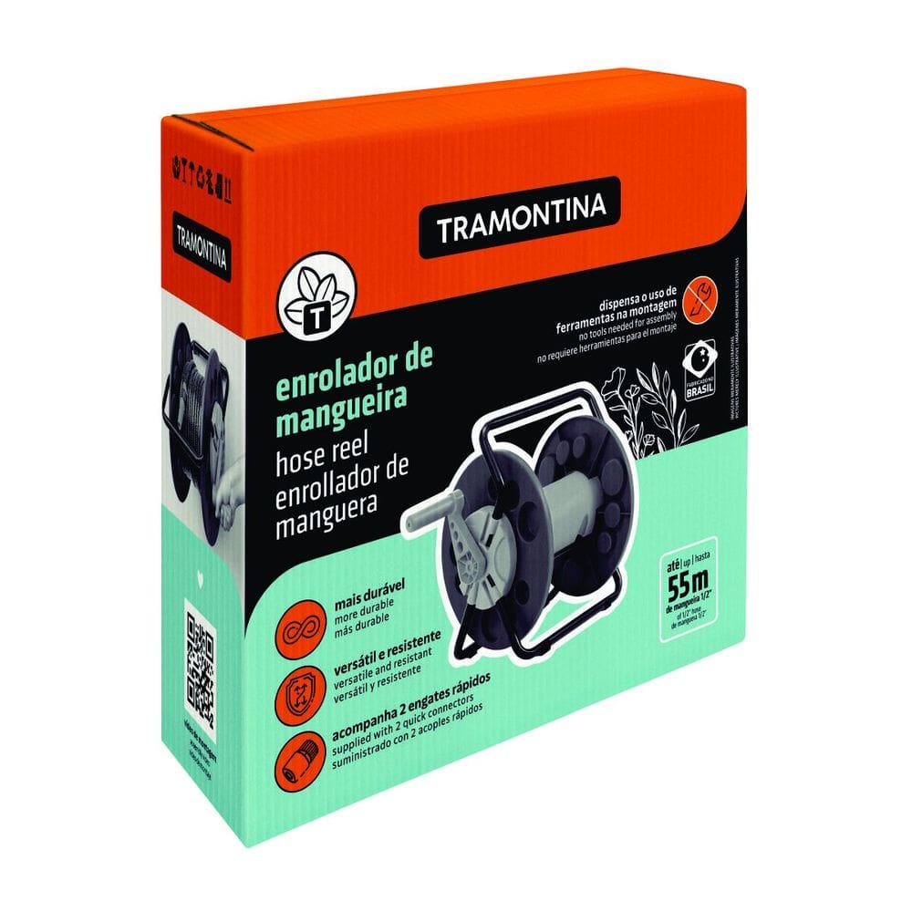 Enrolador Para Mangueira De Jardim Tramontina