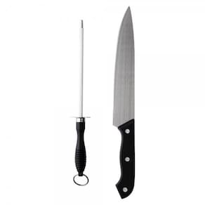 Kit Faca 12" + Chaira 12" - Clink