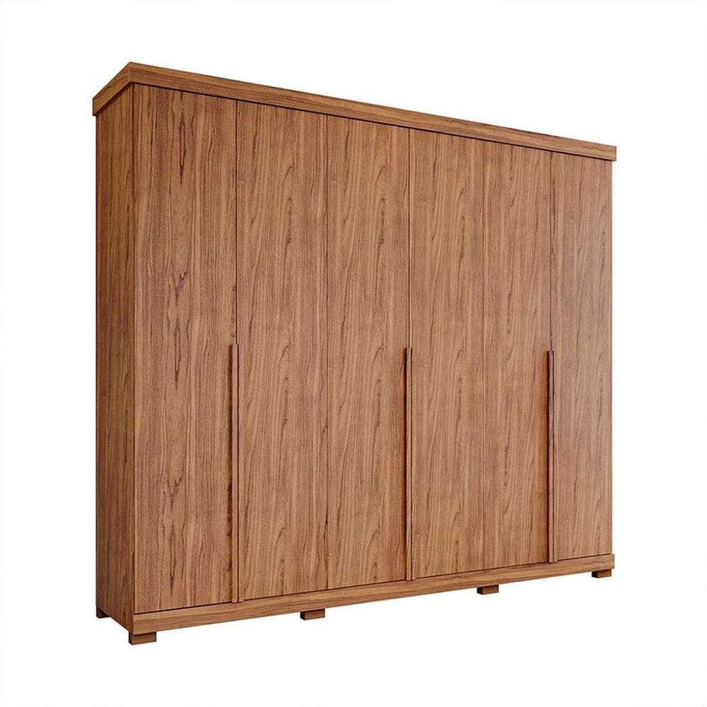 guarda-roupa casal guarapari 6 pt 6 gv cinamomo