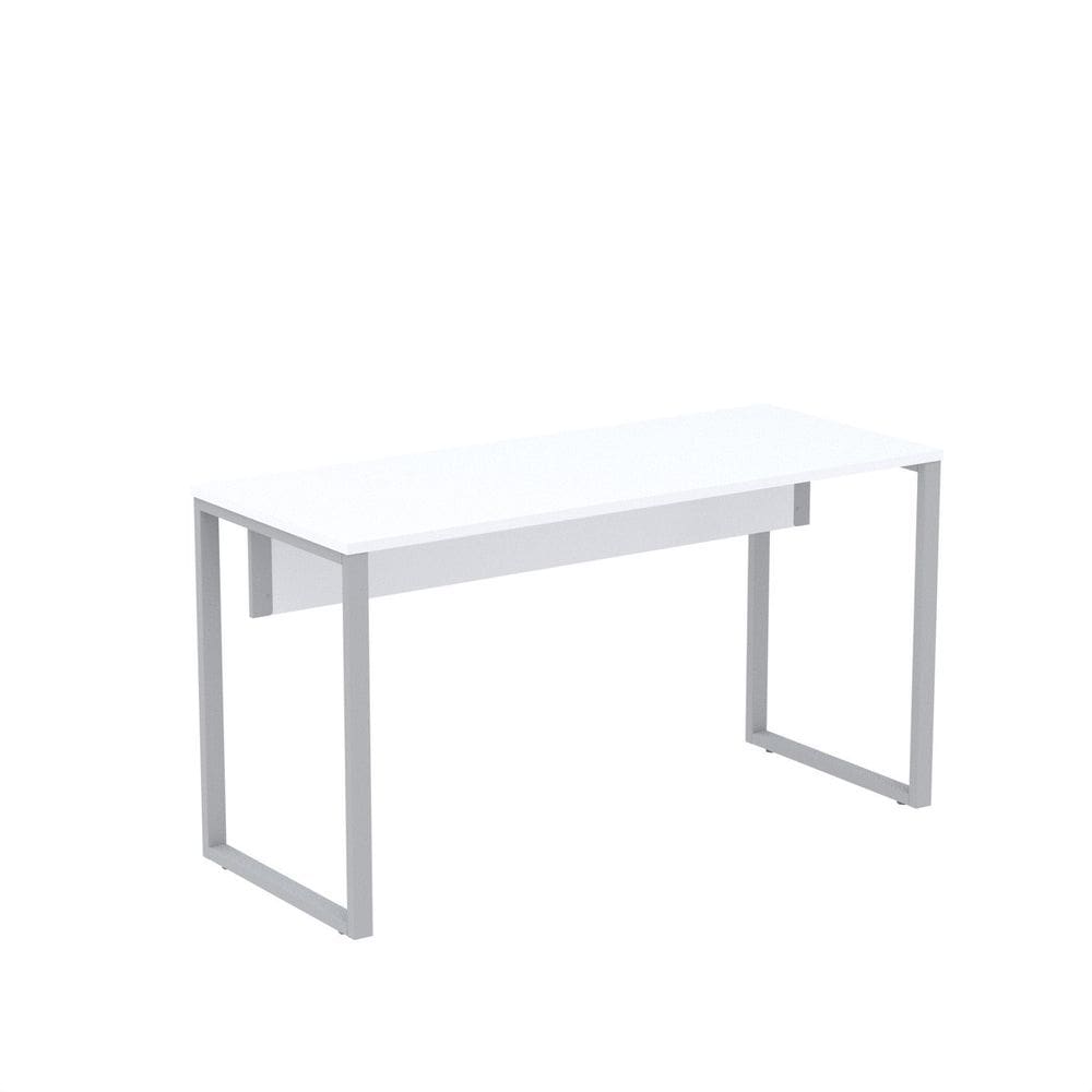 Mesa Madeira 134 X 60cm M134/60p25tub Branco/Cinza