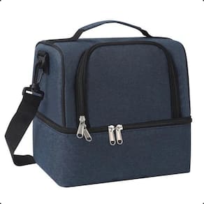 Bolsa Termica Multiuso Portatil Marmita Sacola 2 Niveis 9L