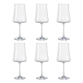 6 Taças Para água Xtra Em Cristal 560ml Bohemia