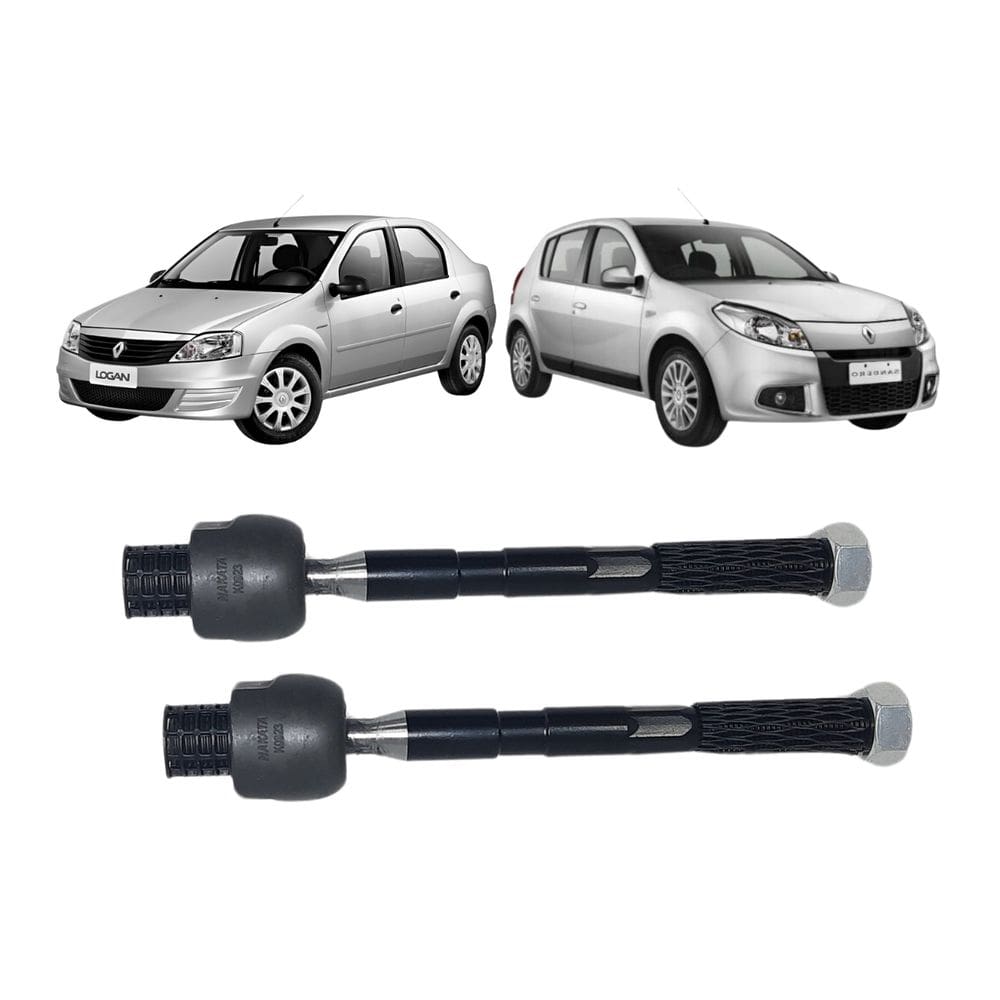 Terminal Axial Esquerdo + Direito Sandero 2007 A 2014 Nakata Dianteiro