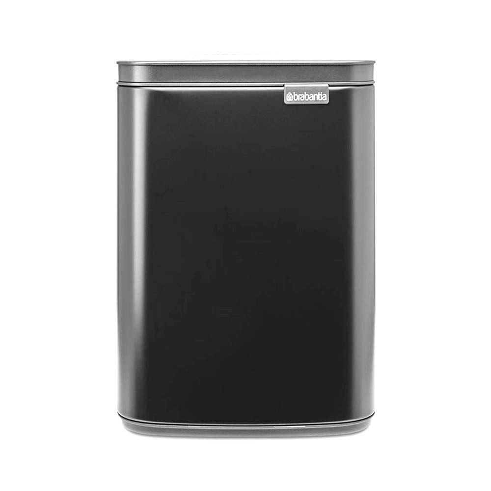 Lixeira Bo Touch Bin Em Aço 7 Litros Brabantia Preta