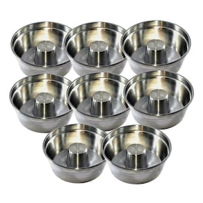 Kit Conjunto Forma Bolo Padaria Furo Com Canudo 8 Unidades