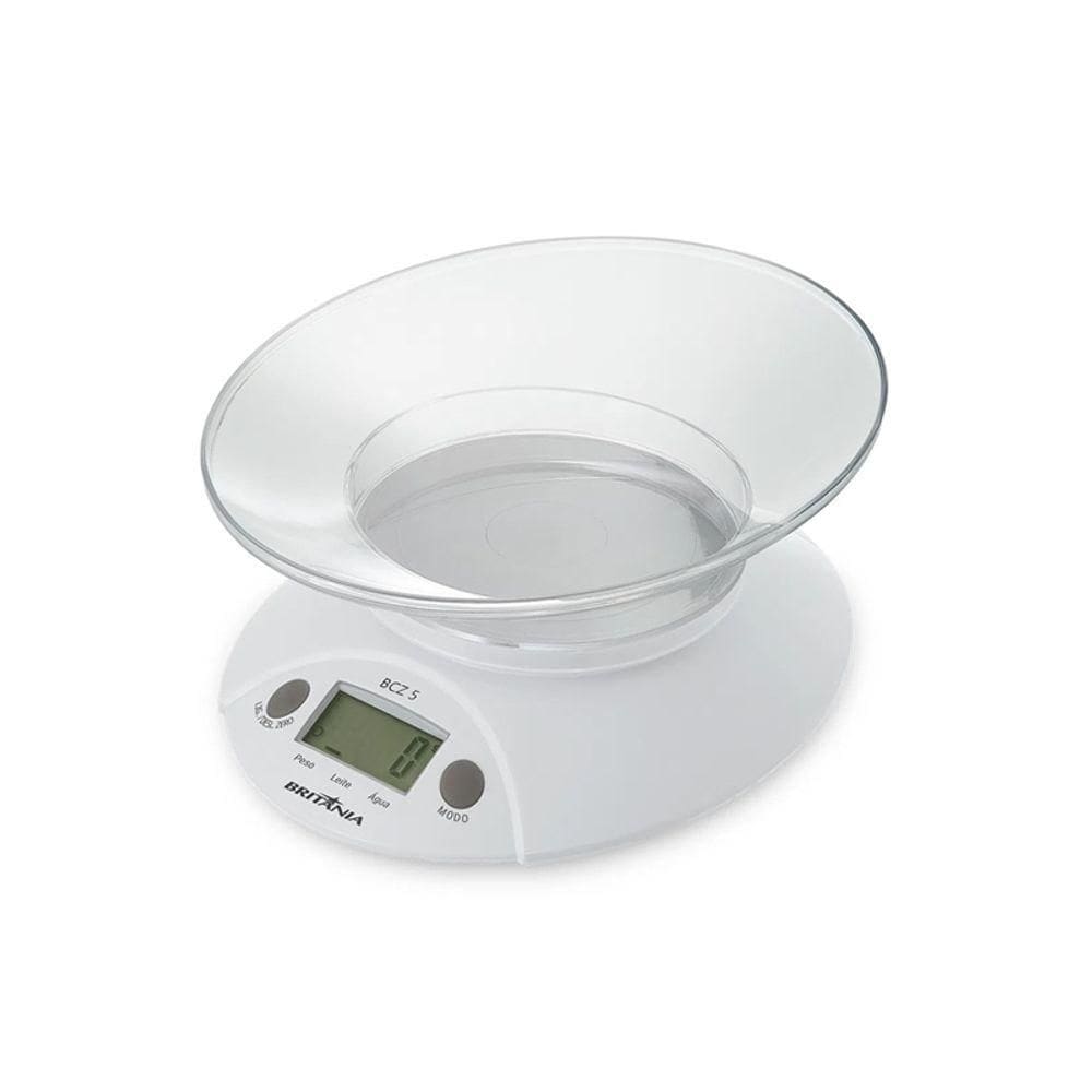 Balança Para Cozinha Britânia Bcz5 Branca 66503009