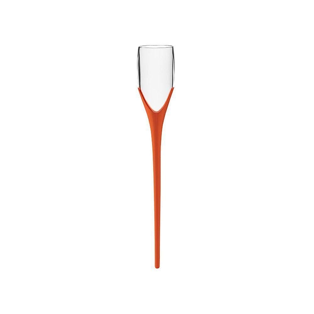 Taça Beach Boccati Para Espumante - 6 Unidades Cor:laranja