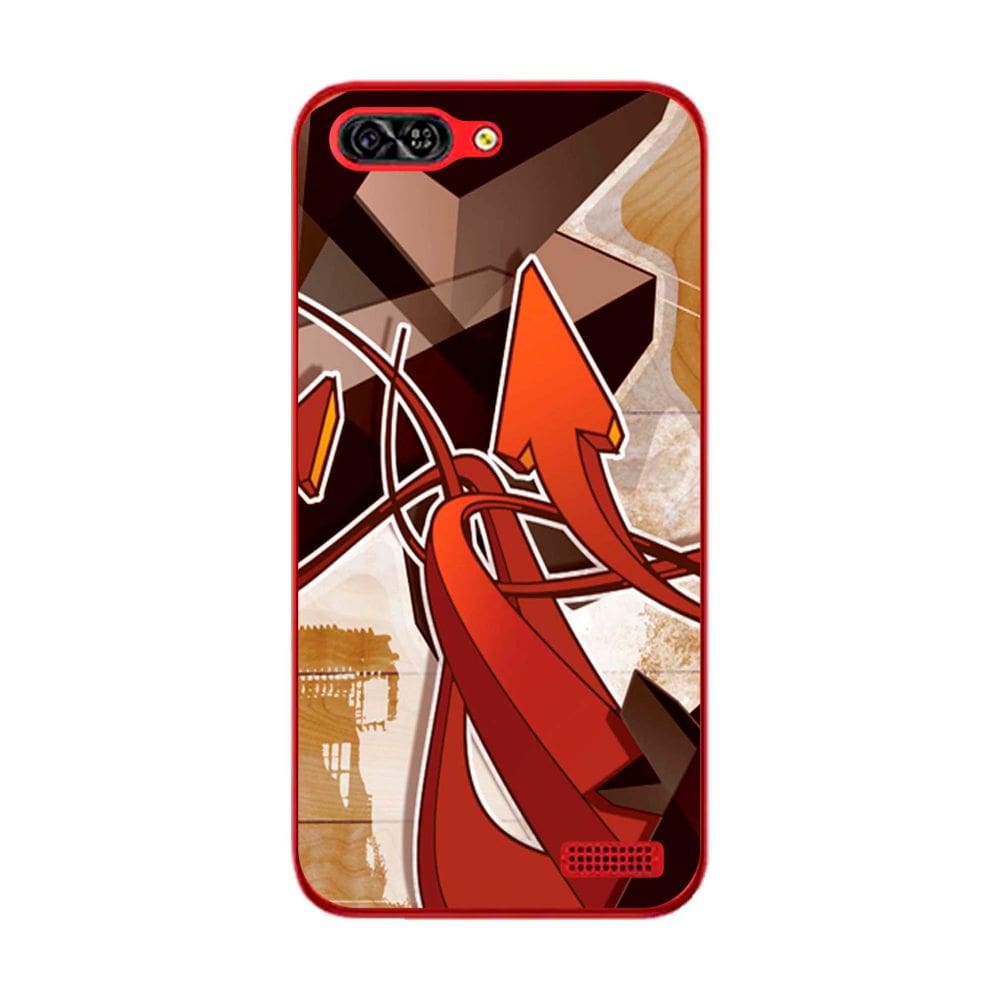 Capa Adesivo Skin071 Verso Para Red Mobile Quick 5.0 S50