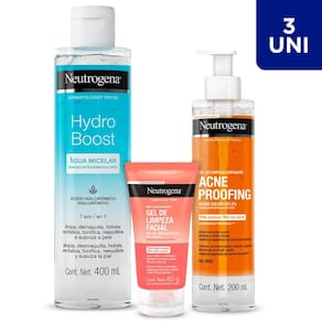 Kit Limpeza de Pele Neutrogena com Àgua Micelar