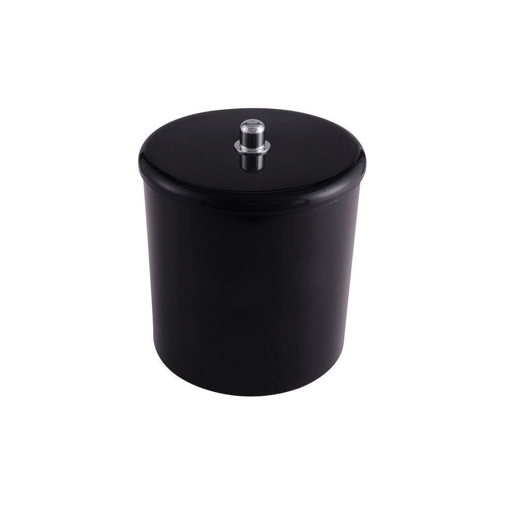 Lixeira Astra Ct4 6l Redonda Preto