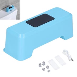 Sensor de Descarga Automatico Inteligente Recarregavel USB Privada Vaso Sanitario Lavabo Banheiro Higienico Comercial Residencial Moderno