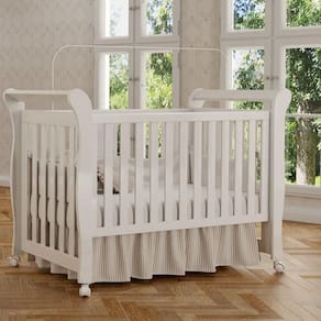 Berço Americano Xodó Fiorello Branco Acetinado