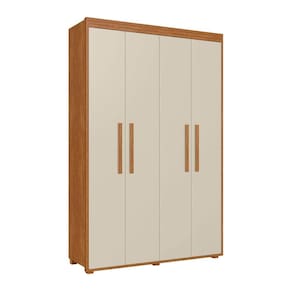 Guarda-roupa De 4 Portas Milão Espaço E Praticidade Fenix