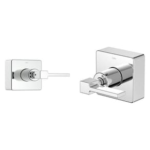 Kit com 2 Acabamento de Registro para Base Deca 1.1/4, 1.1/2 Elite Cromado