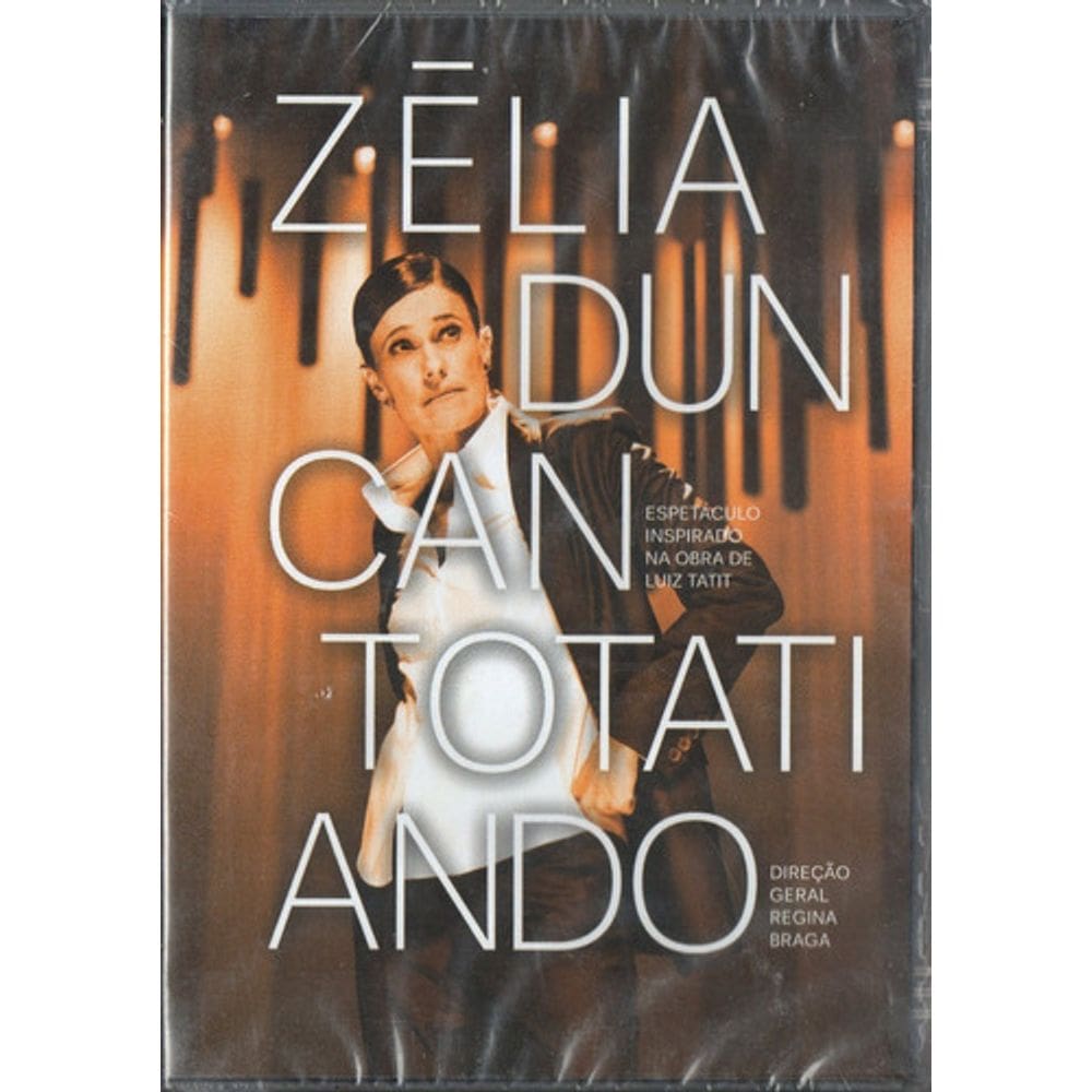 Dvd Zélia Duncan - Totatiando (lacrado)