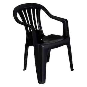 Poltrona Plástica Mor Preto