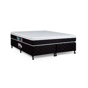 Cama Box + Colchão Castor Queen Montblanc One Face D33 158x198x52cm