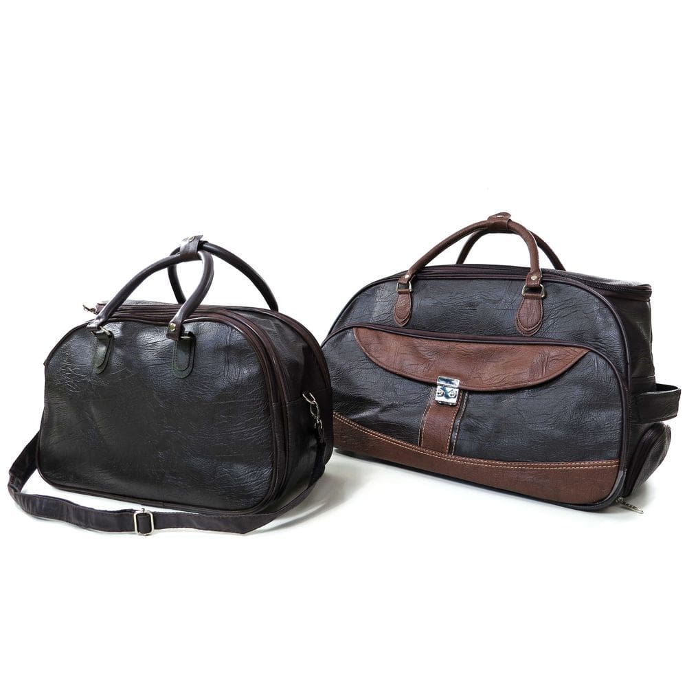 Conjunto Com 2 Sacolas De Viagem Soft Bag - Pu