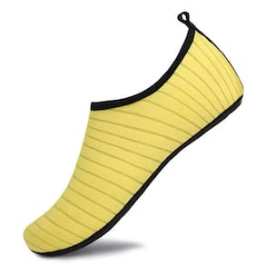Sapatilha de Neoprene Reforçada Areia Mar Beach Tennis Amarelo - 42-43