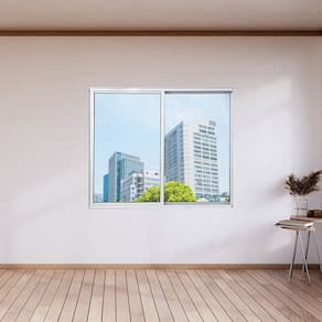 Janela de Alumínio 80x100cm 2 Folhas Fortline Branco