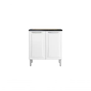 Balcão Cozinhas Itatiaia Tarsila para Cooktop 5 Bocas 2 Portas Branco