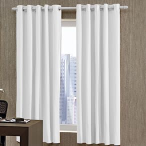 Cortina Corta Luz Blackout 2,60m x 1,70m com Ilhós Pvc Bella Janela - Emcompre