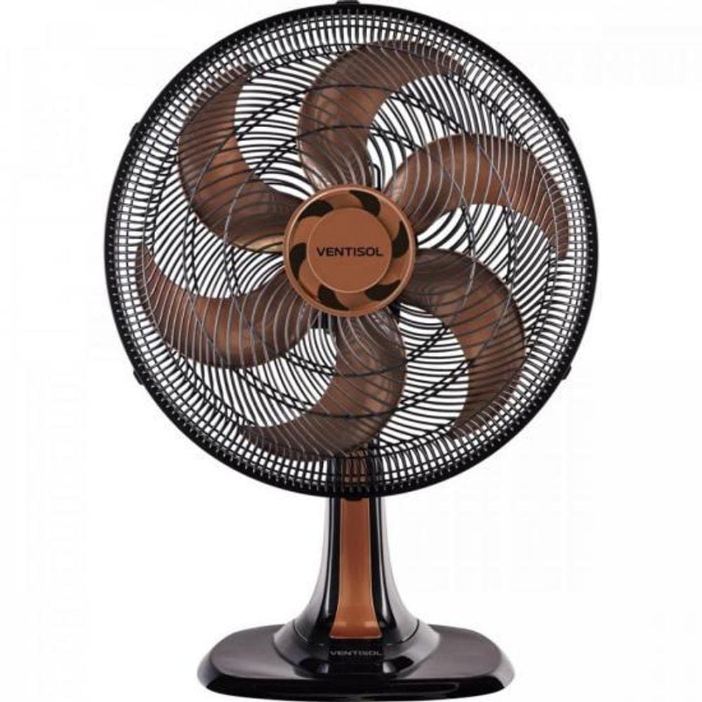 Ventilador de Mesa Ventisol Turbo 6 40cm Bronze 220v [F002]