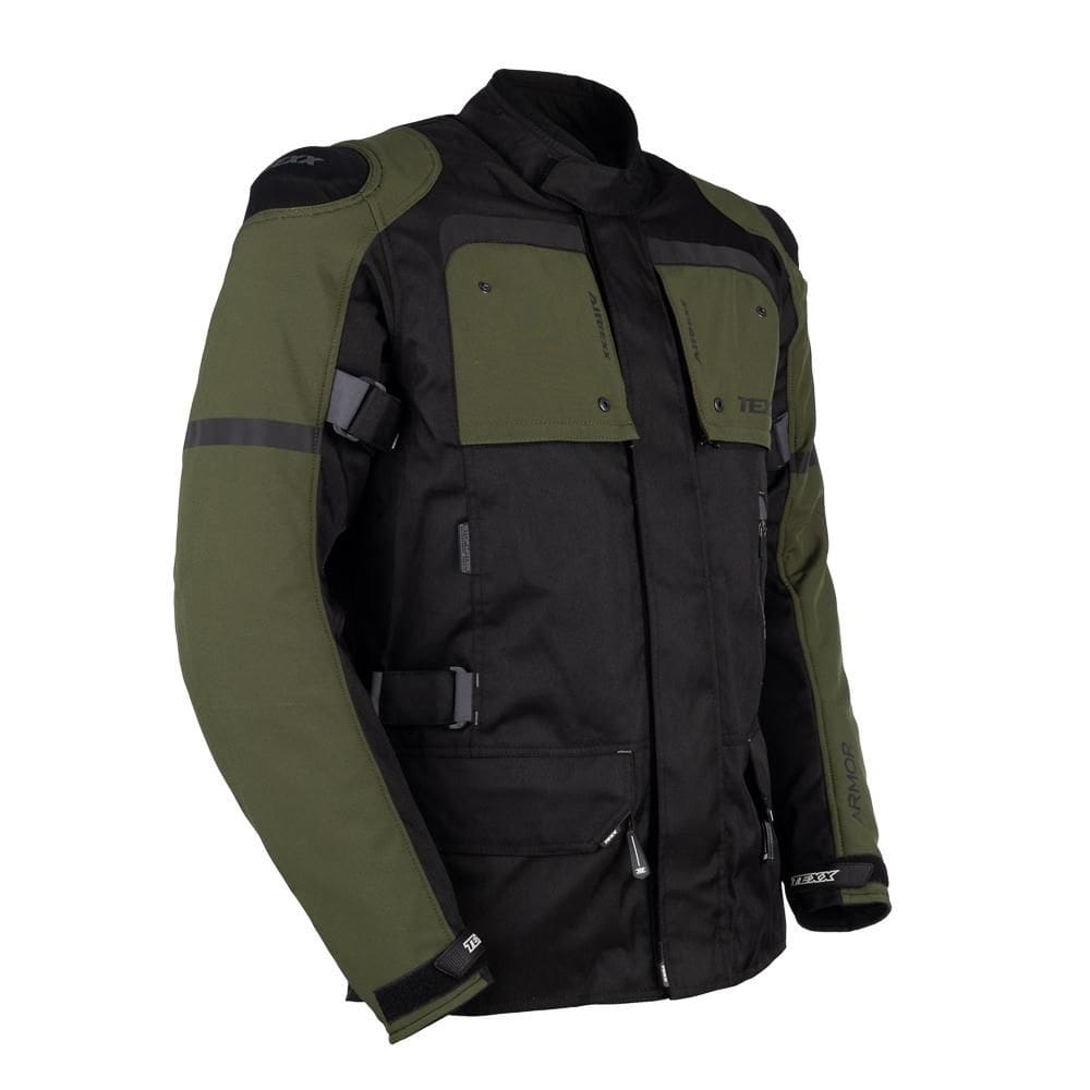 Jaqueta Texx Armor Masc Pret Verd L [F016]