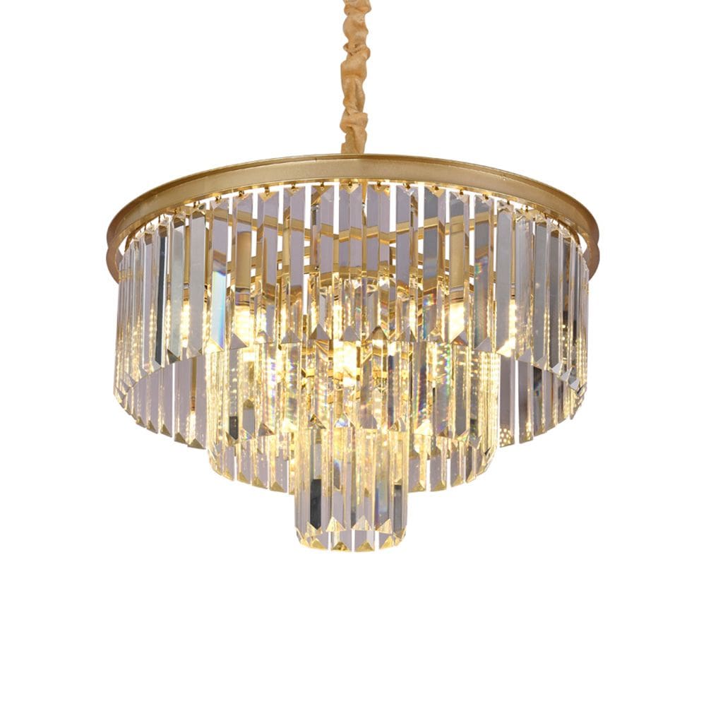 Lustre Pendente Nitrolux Ltr-011D Dourado E14 Bivolt