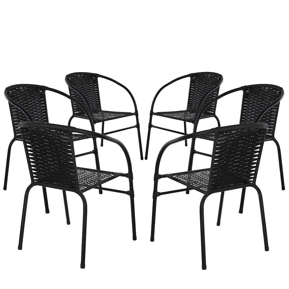 6 Cadeiras Happy Hour Para Jardim Estilo Beleza Com Qualidade Panero