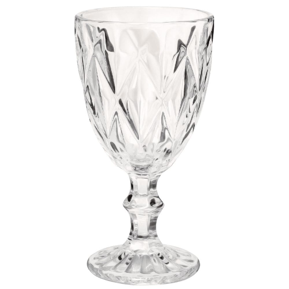 Jogo De Taça De Vidro 6 Unidades 320 ml Transparente D0668