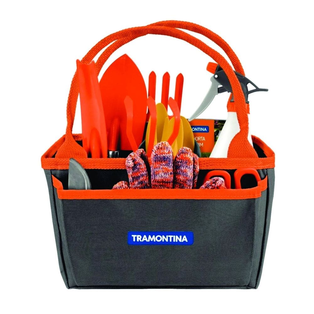 Kit para Jardinagem Tramontina com Bolsa de Lona 13 Peças