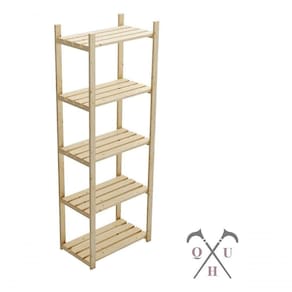 Kit Estante Armário Para Chão 100% Pinus 5 Tábuas E Armário Aberto Design Escada Sapateiras Pratelei