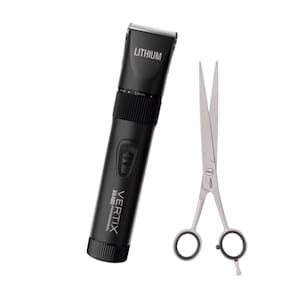 Máquina Corte X8400 Lithium + Tesoura Laser 7,5" Vertix
