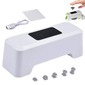 Sensor de Descarga Automatico Inteligente Bateria Recarregavel USB Privada Vaso Sanitario Banheiro Lavabo Hotel Loja Higienico
