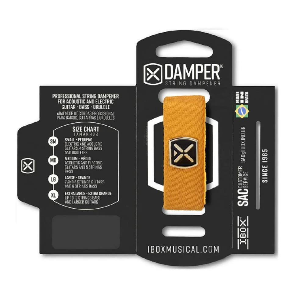 Damper/ Abafador Ibox Md Poliéster Ouro  Dt25